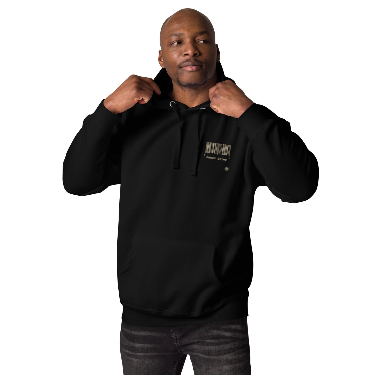 Human Being UPC Skate Shine Repeat Retro Unisex Hoodie