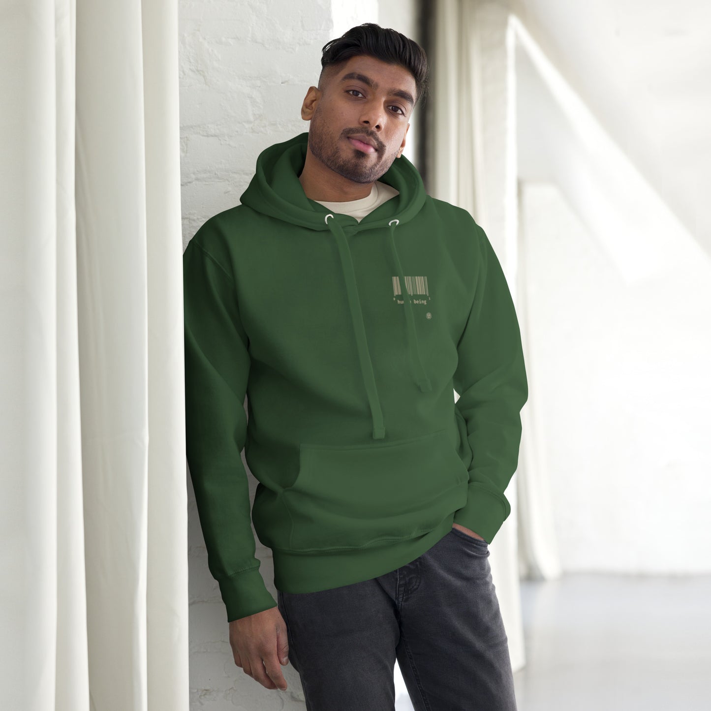 Human Being UPC Skate Shine Repeat Retro Unisex Hoodie