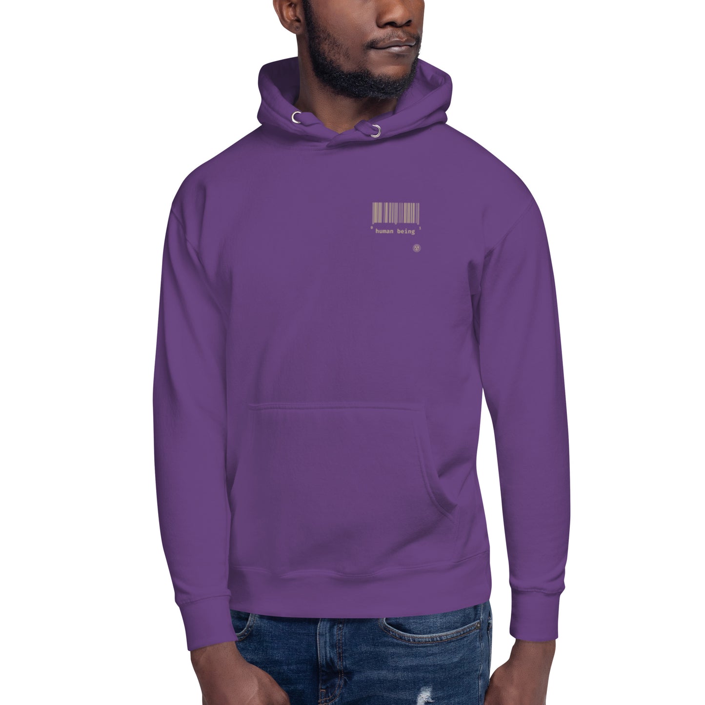Human Being UPC Skate Shine Repeat Retro Unisex Hoodie