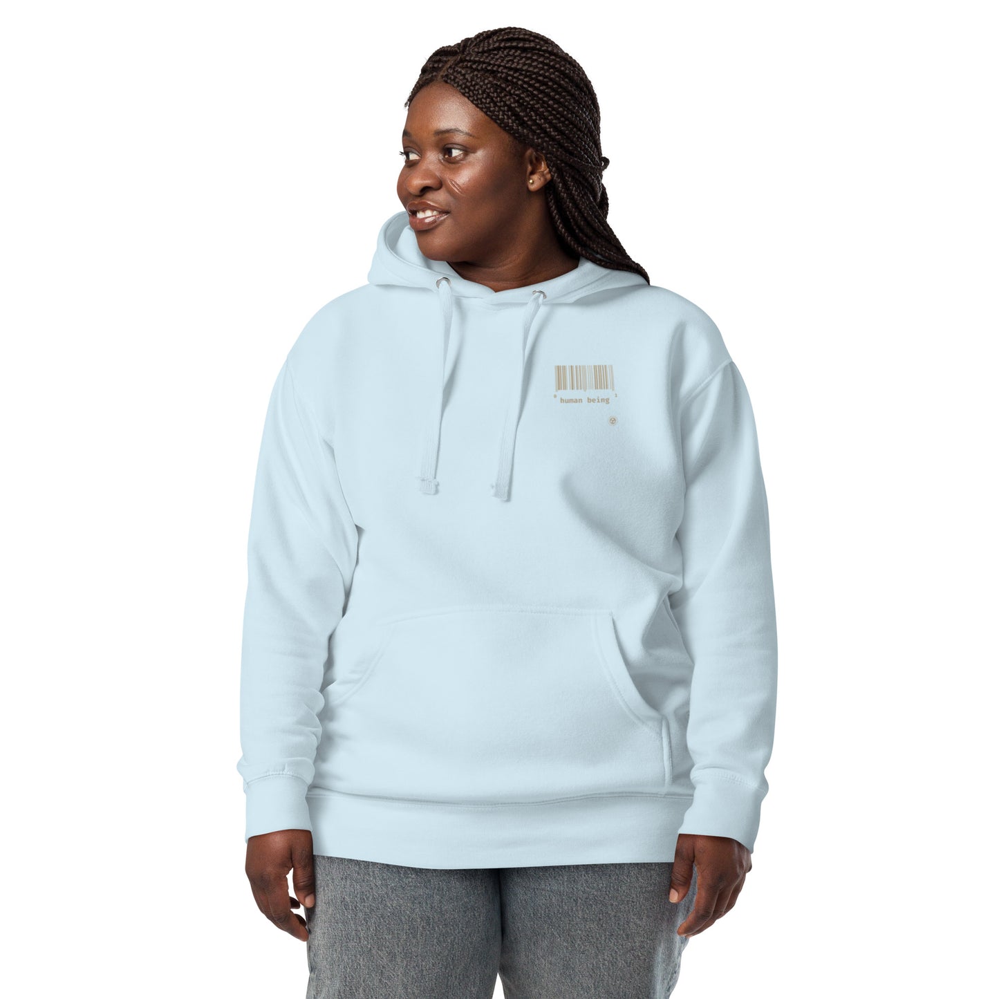Human Being UPC Skate Shine Repeat Retro Unisex Hoodie