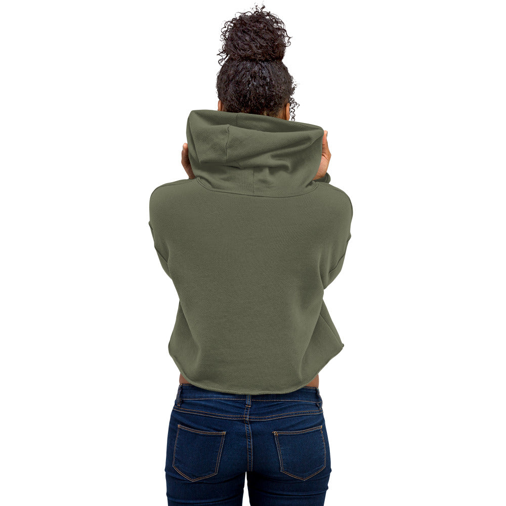M.U. Human Collective Crop Hoodie.