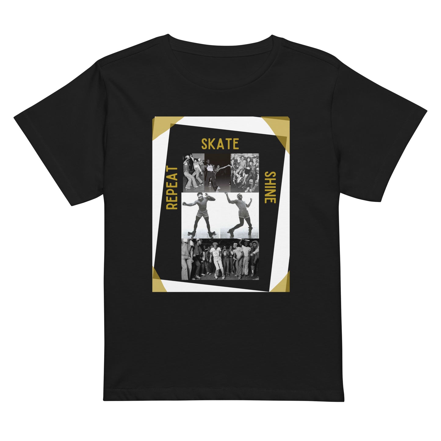 Skate Legends Women's High Waisted Special Edition Tee - White Frame