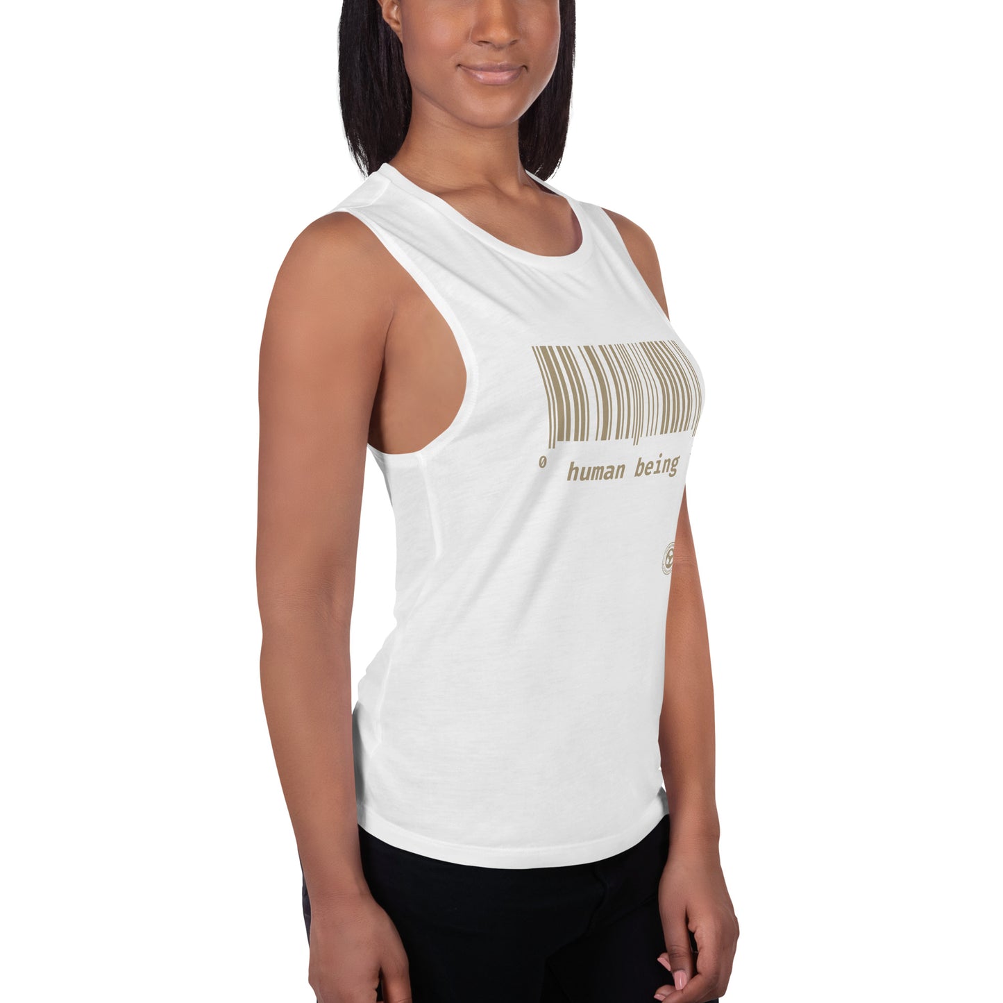 Human Being UPC Ladies’ Muscle Tank