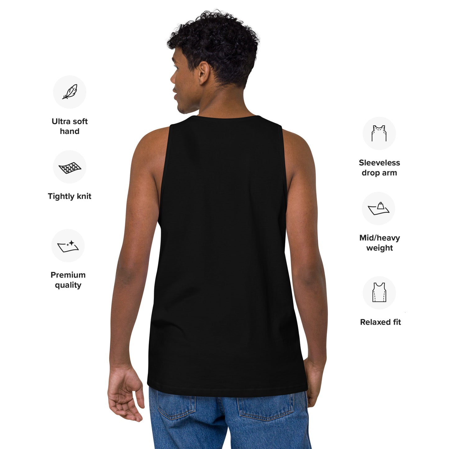 Human Being UPC Men’s Premium Tank Top