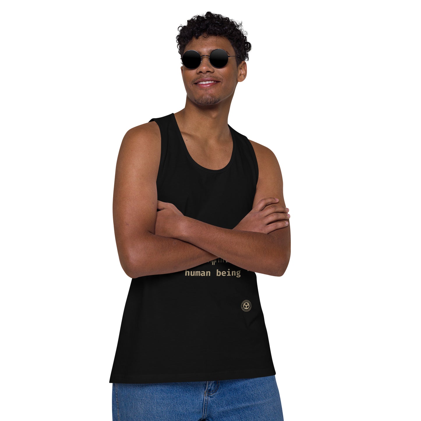 Human Being UPC Men’s Premium Tank Top