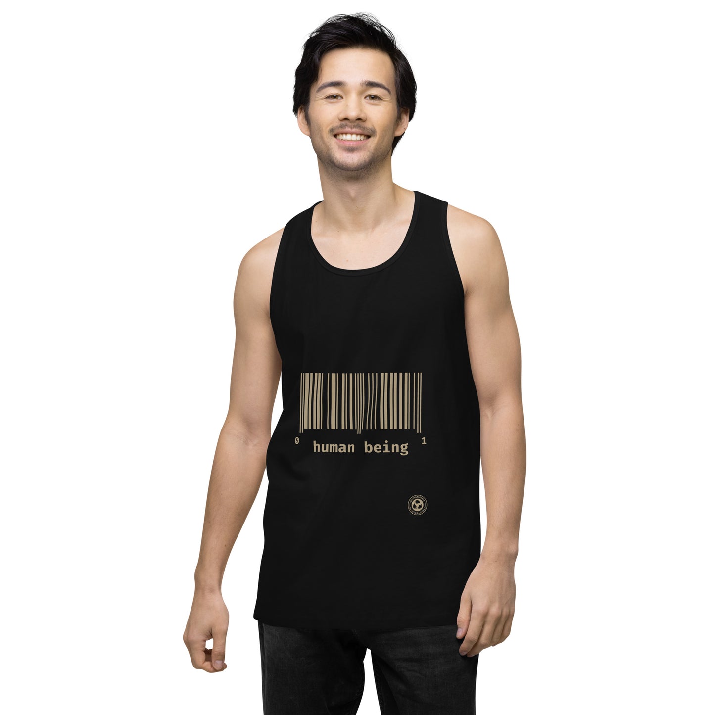 Human Being UPC Men’s Premium Tank Top