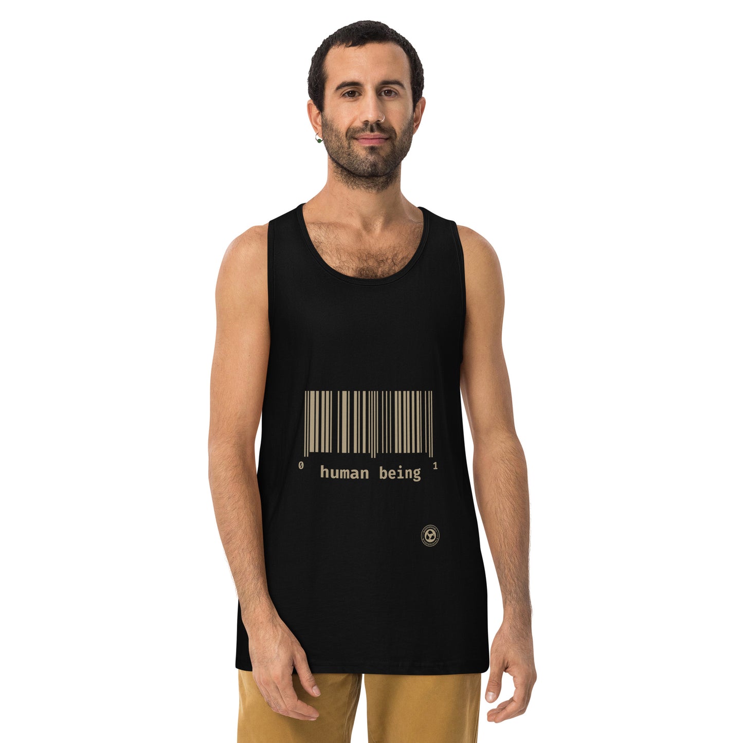 Human Being UPC Men’s Premium Tank Top