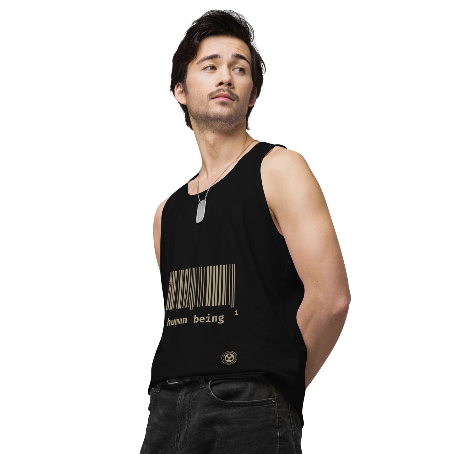 Human Being UPC Men’s Premium Tank Top
