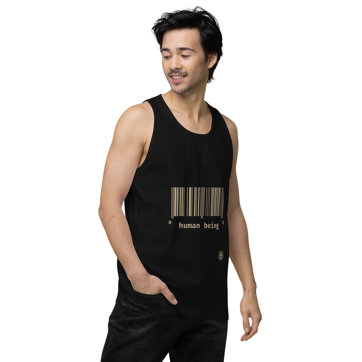 Human Being UPC Men’s Premium Tank Top