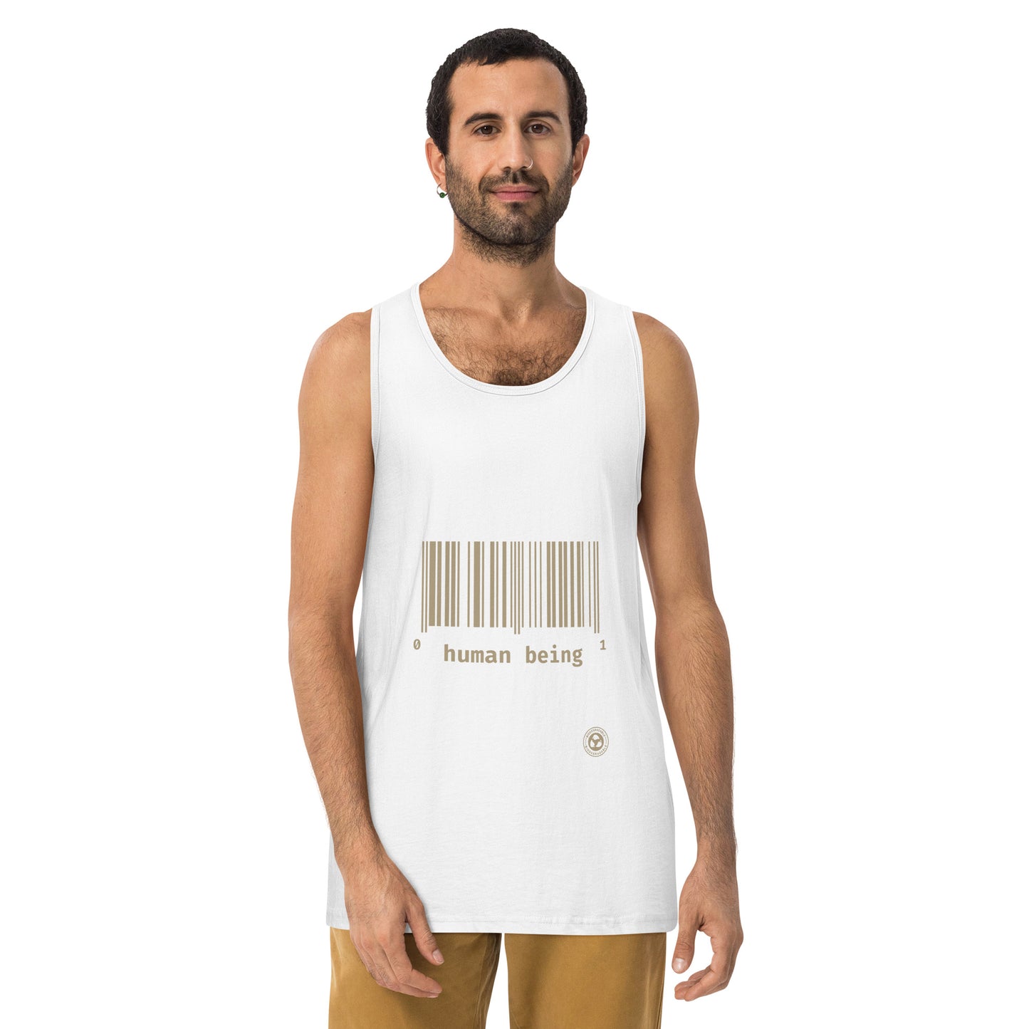 Human Being UPC Men’s Premium Tank Top