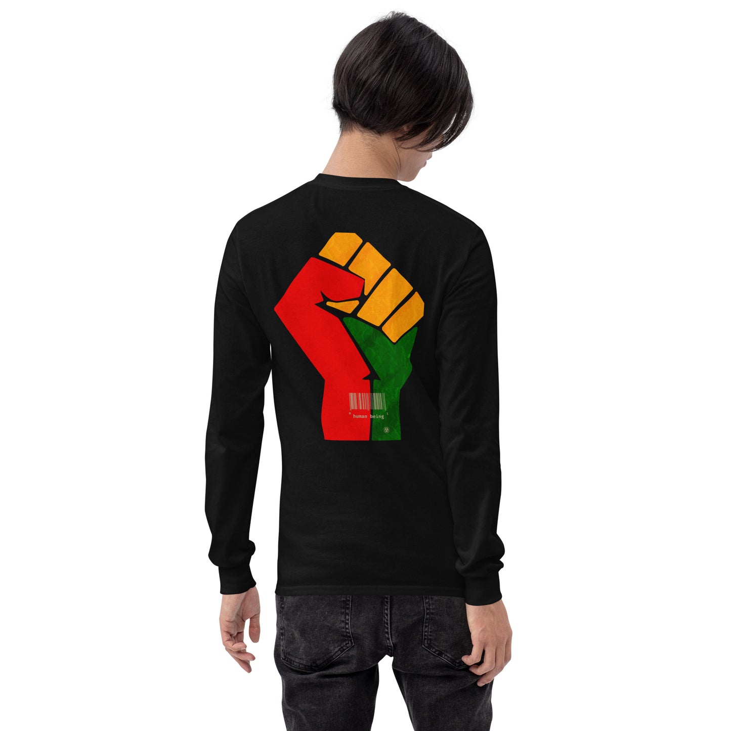 Human Being  'Power' Men’s Long Sleeve Shirt