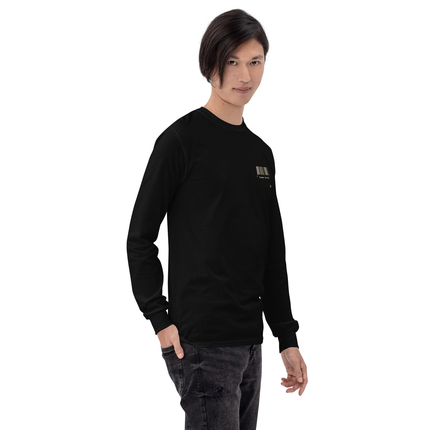 Human Being Men’s Long Sleeve Shirt