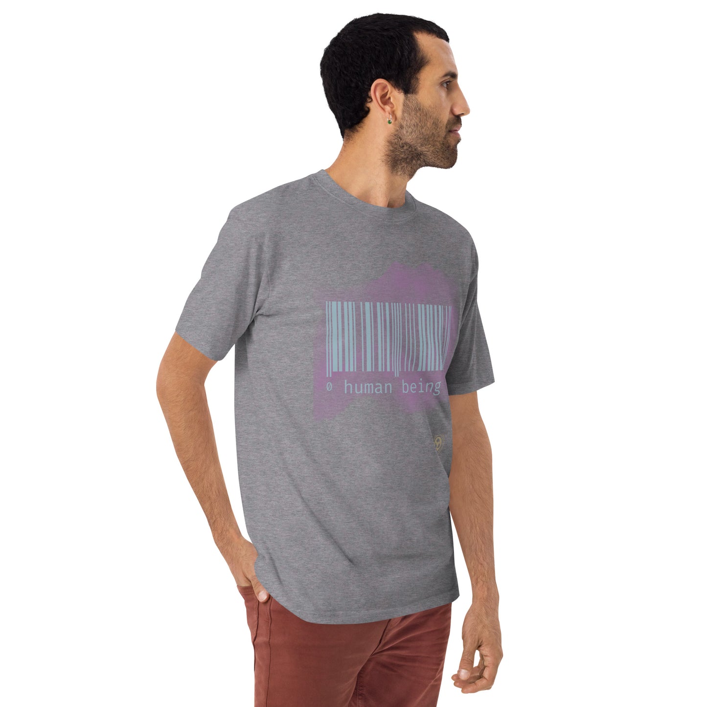 Human Being Purple Haze Short-Sleeve Men's Premium Heavy Weight T-Shirt