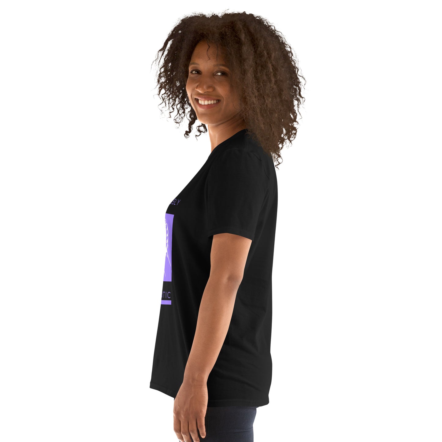 Fearlessly Authentic Short-Sleeve Unisex T-Shirt - Purple Promise