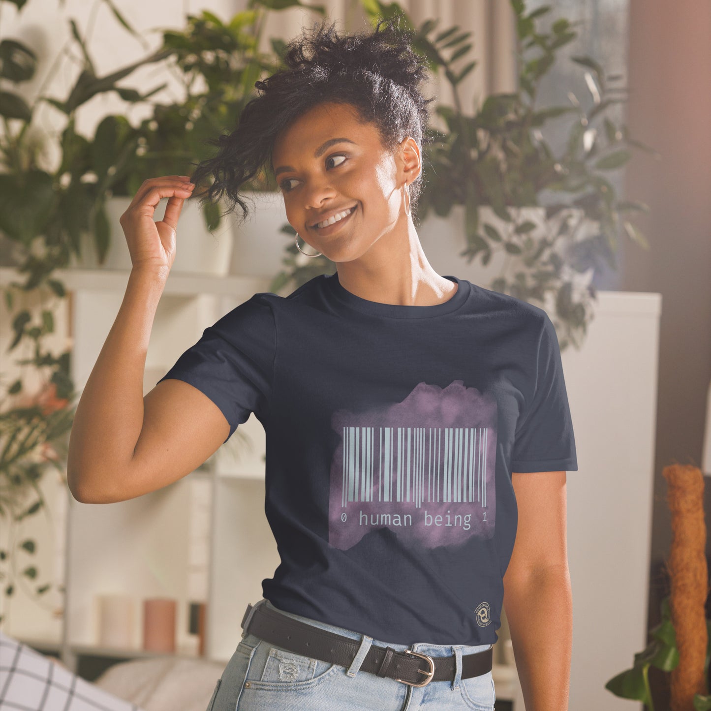 Human Being Purple Haze Short-Sleeve Unisex T-Shirt