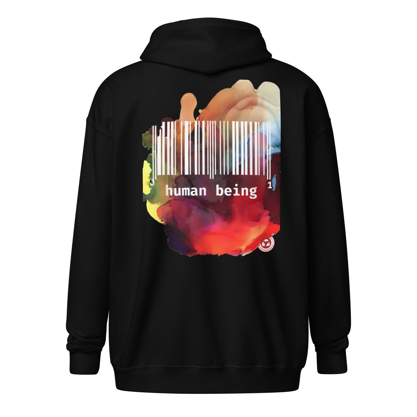 Human Being - MARS Unisex Heavy Blend Front Zip Hoodie