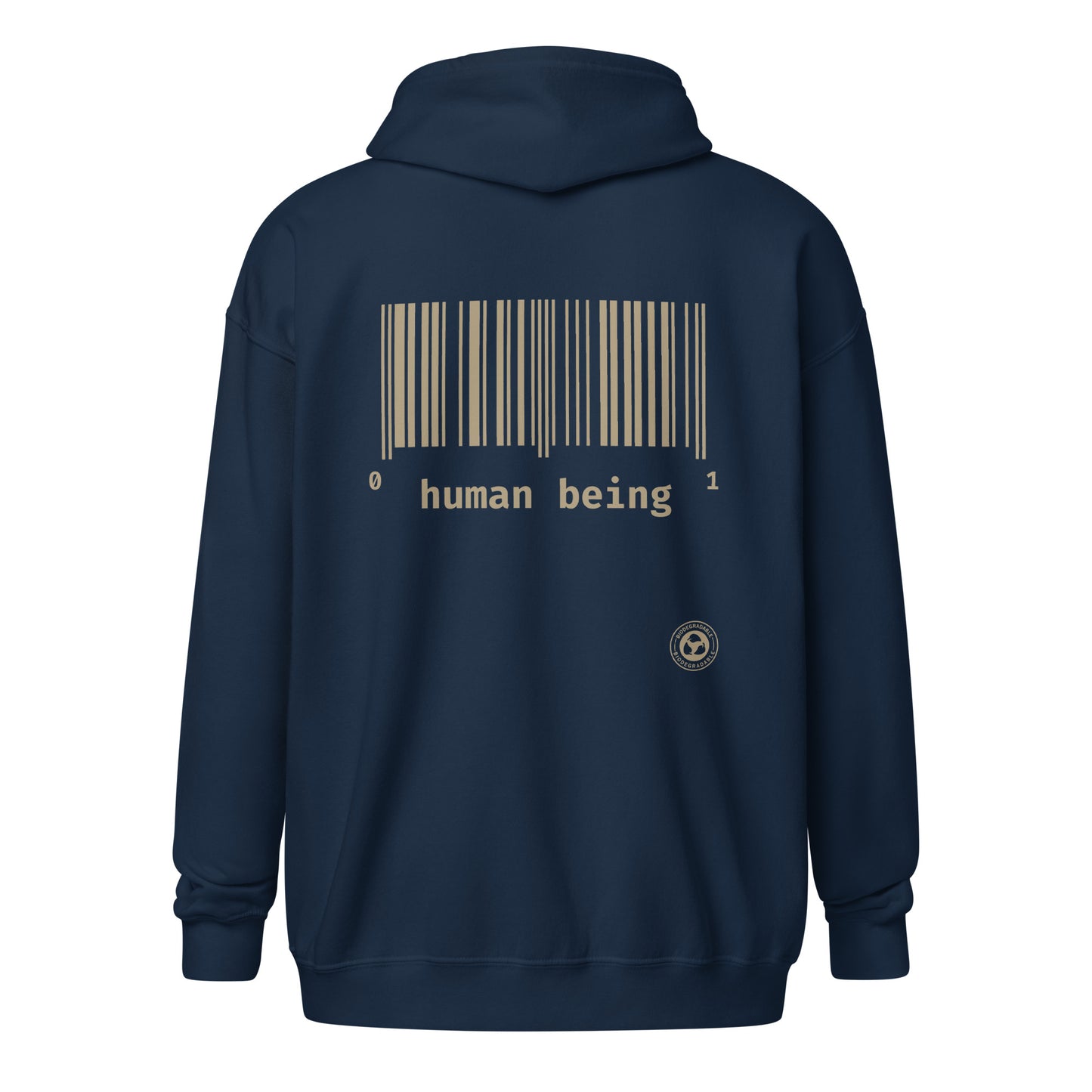 Human Being UPC Unisex Heavy Blend Zip Hoodie