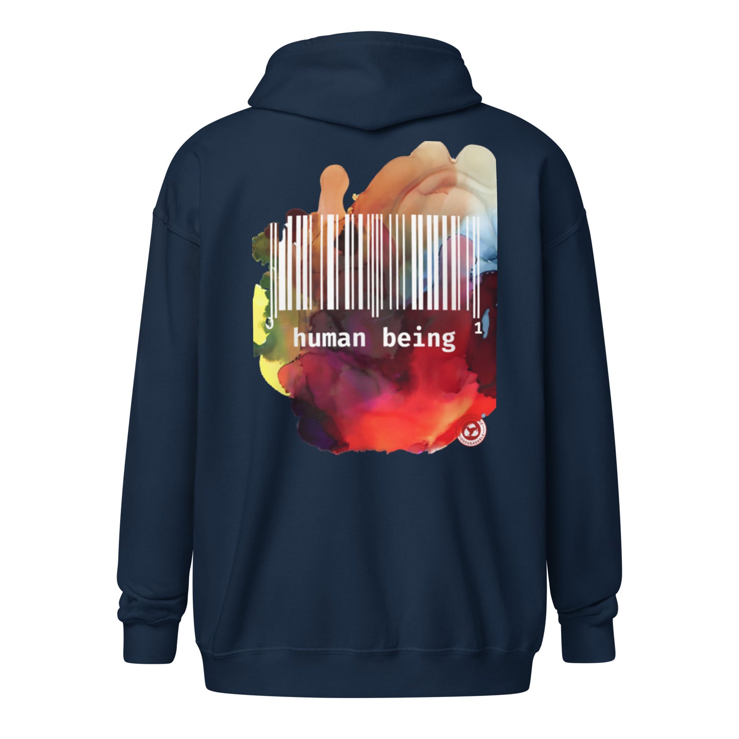 Human Being - MARS Unisex Heavy Blend Front Zip Hoodie