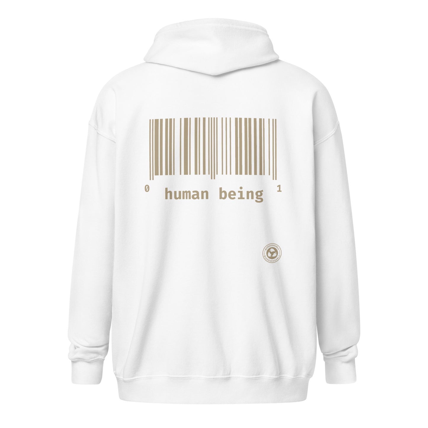 Human Being UPC Unisex Heavy Blend Zip Hoodie