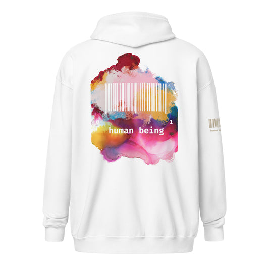 Human Being Rouge Haze Unisex Heavy Blend Zip Hoodie