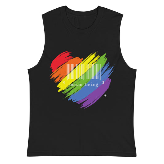 Crayon Love  Unisex Muscle Shirt