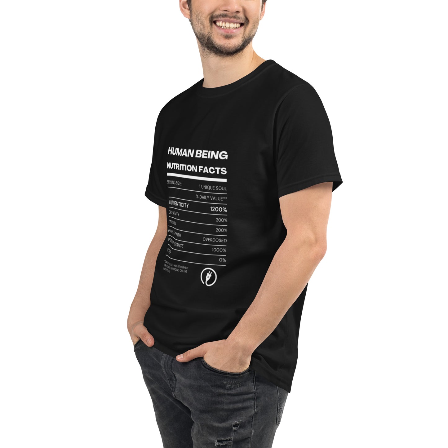 Human Being Nutrition Facts - Unisex Tee