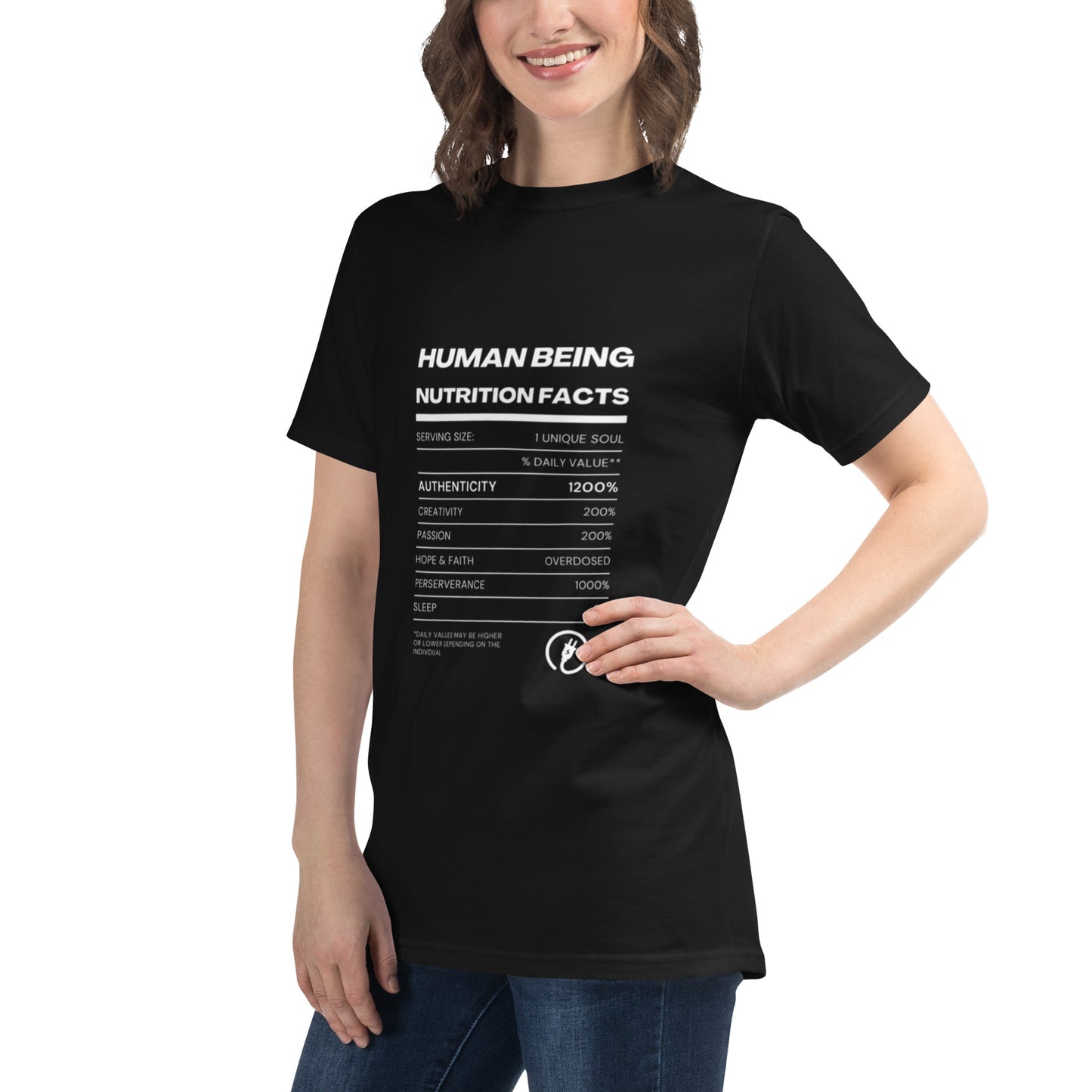 Human Being Nutrition Facts - Unisex Tee