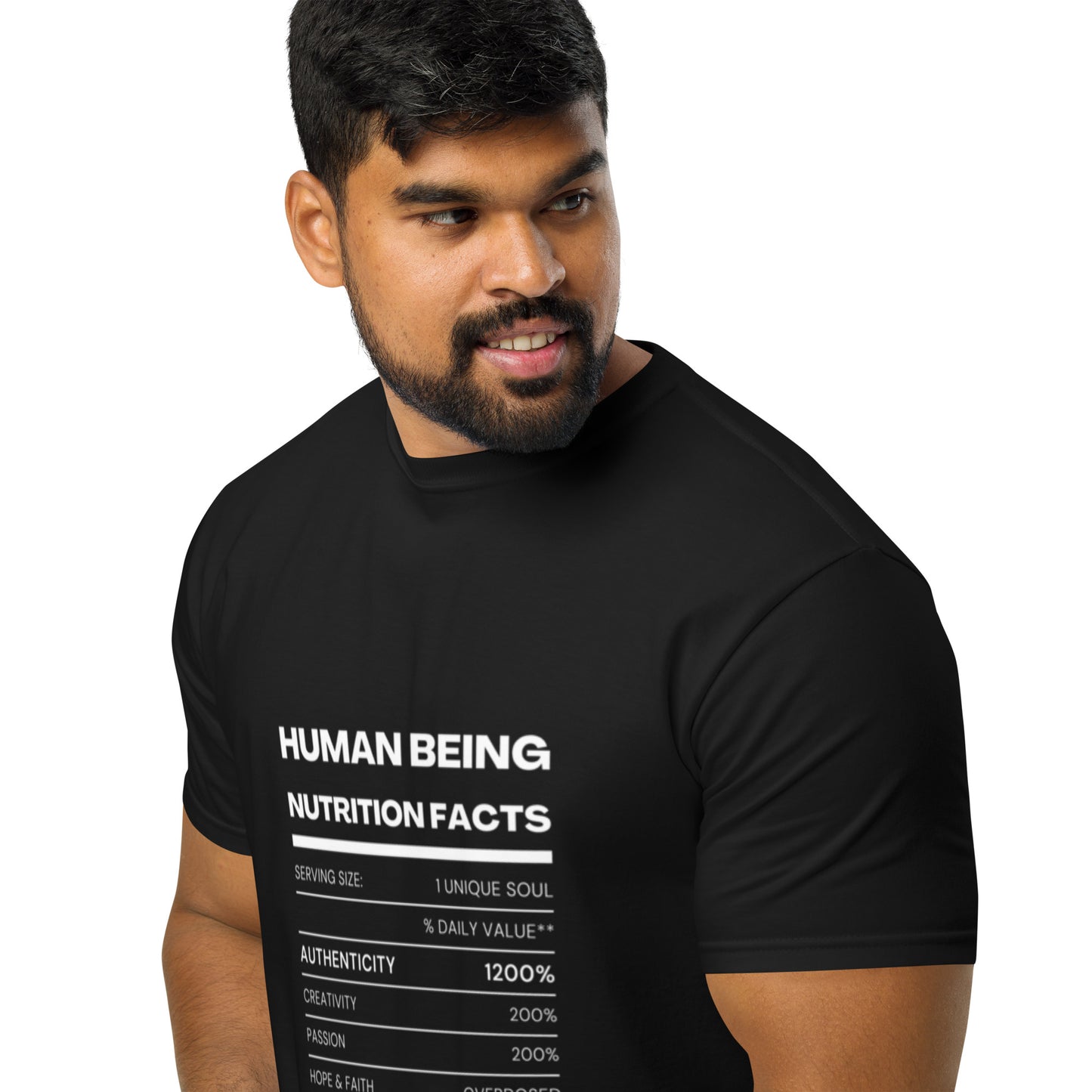 Human Being Nutrition Facts - Unisex Tee