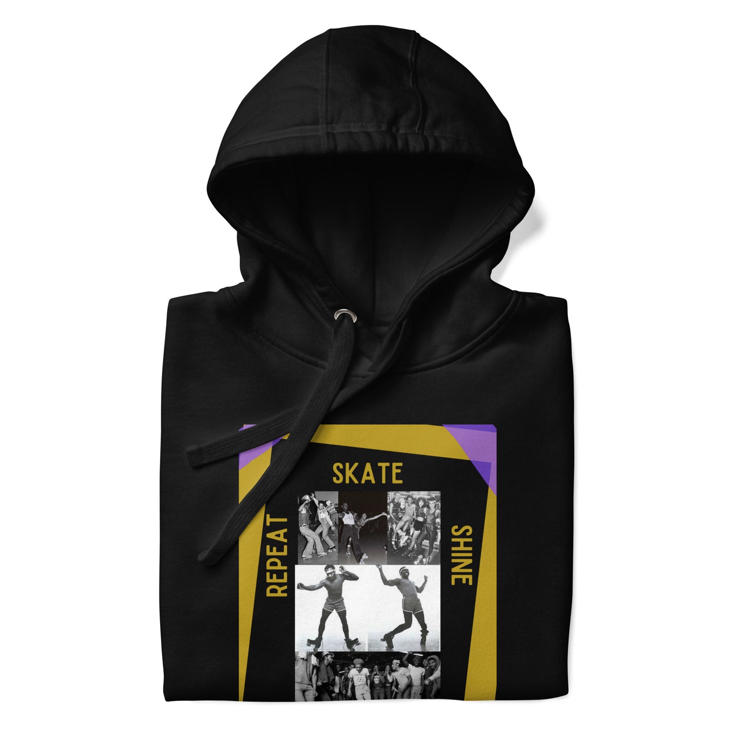 Skate Legends Unisex Hoodie - Yellow Frame