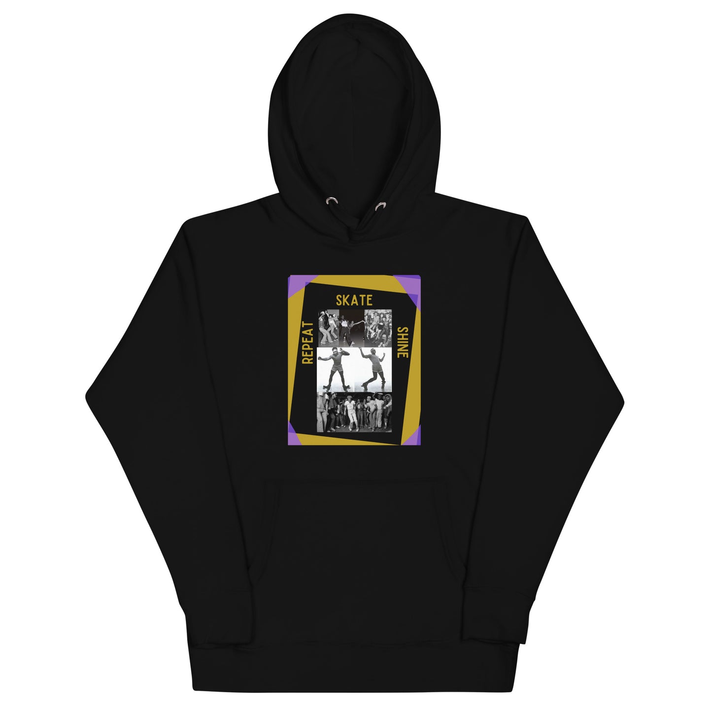 Skate Legends Unisex Hoodie - Yellow Frame