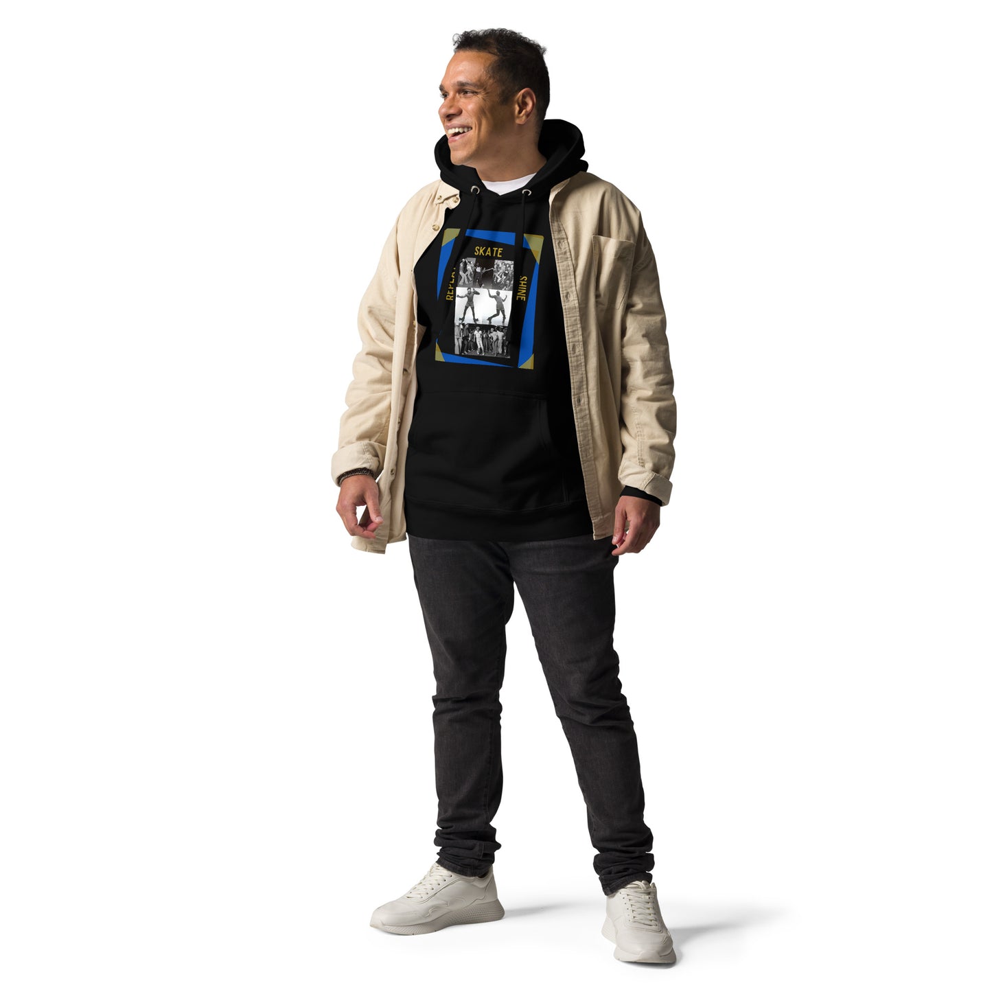 Skate Legends Unisex Hoodie - Blue Frame