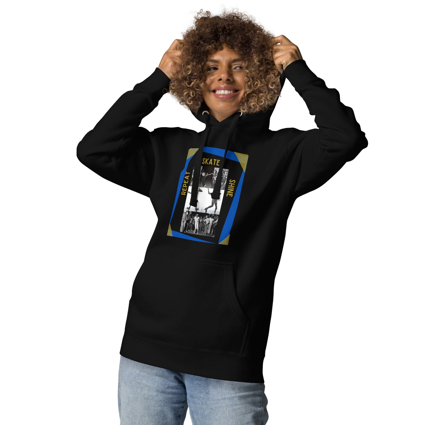 Skate Legends Unisex Hoodie - Blue Frame