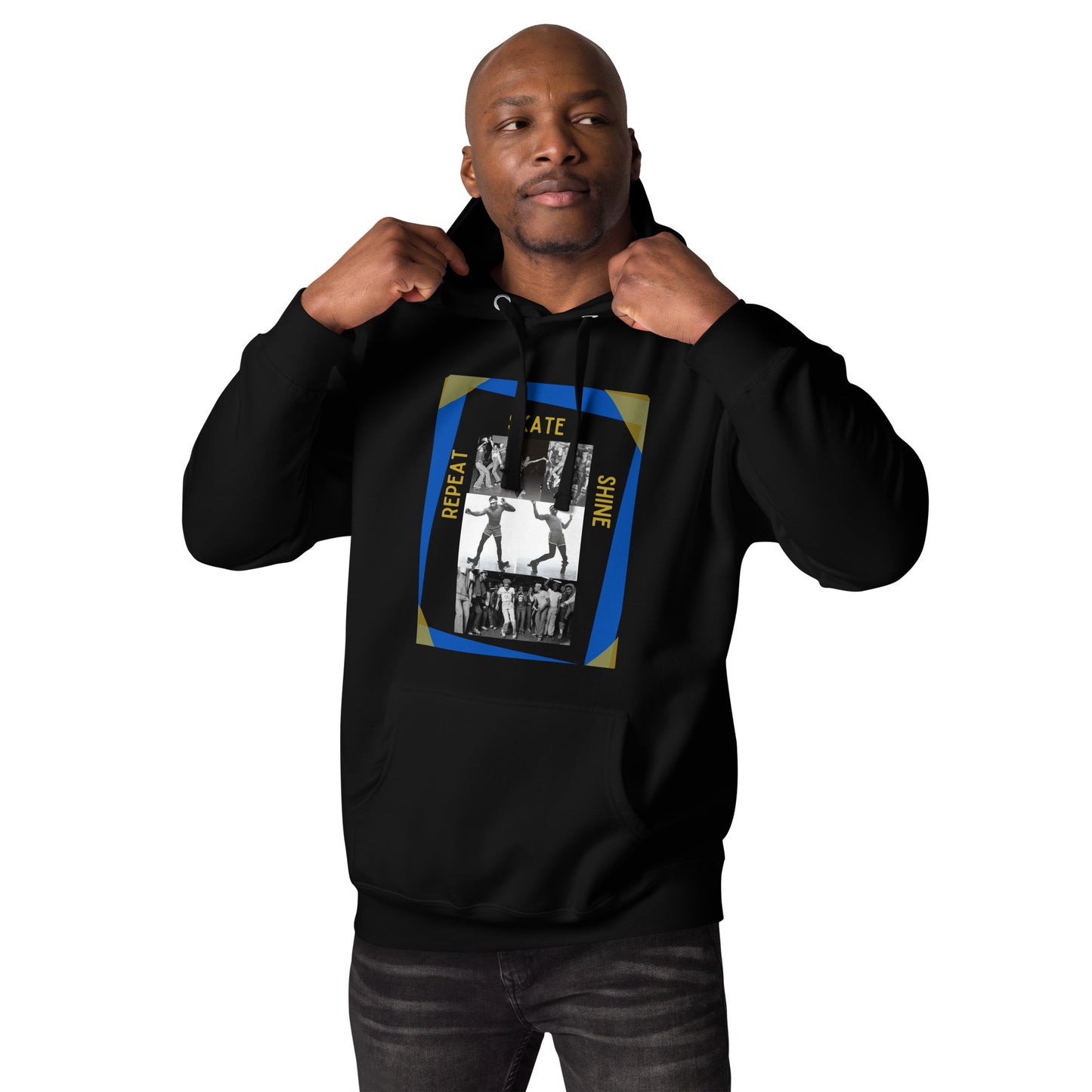 Skate Legends Unisex Hoodie - Blue Frame