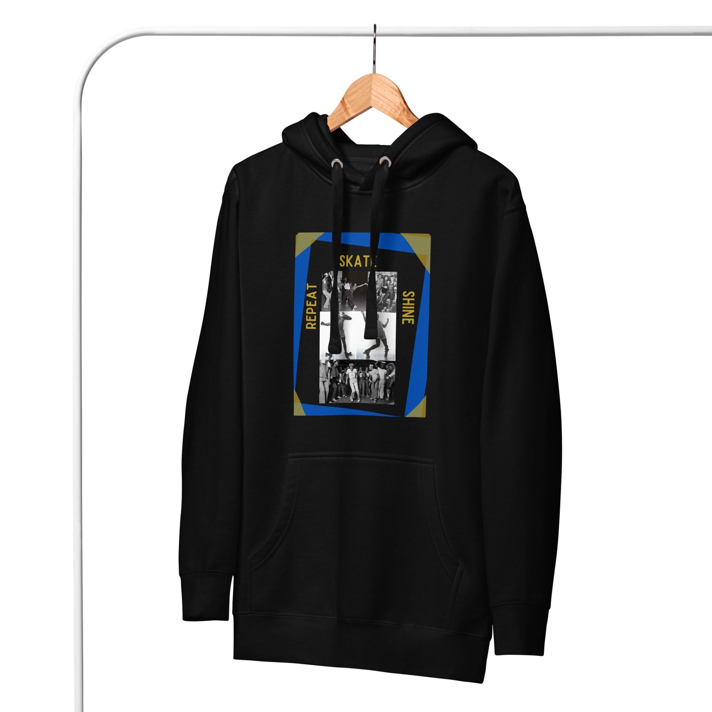 Skate Legends Unisex Hoodie - Blue Frame