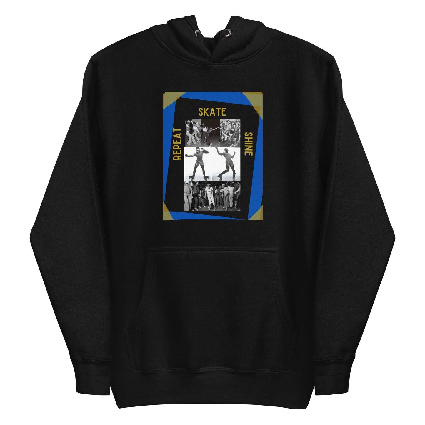 Skate Legends Unisex Hoodie - Blue Frame