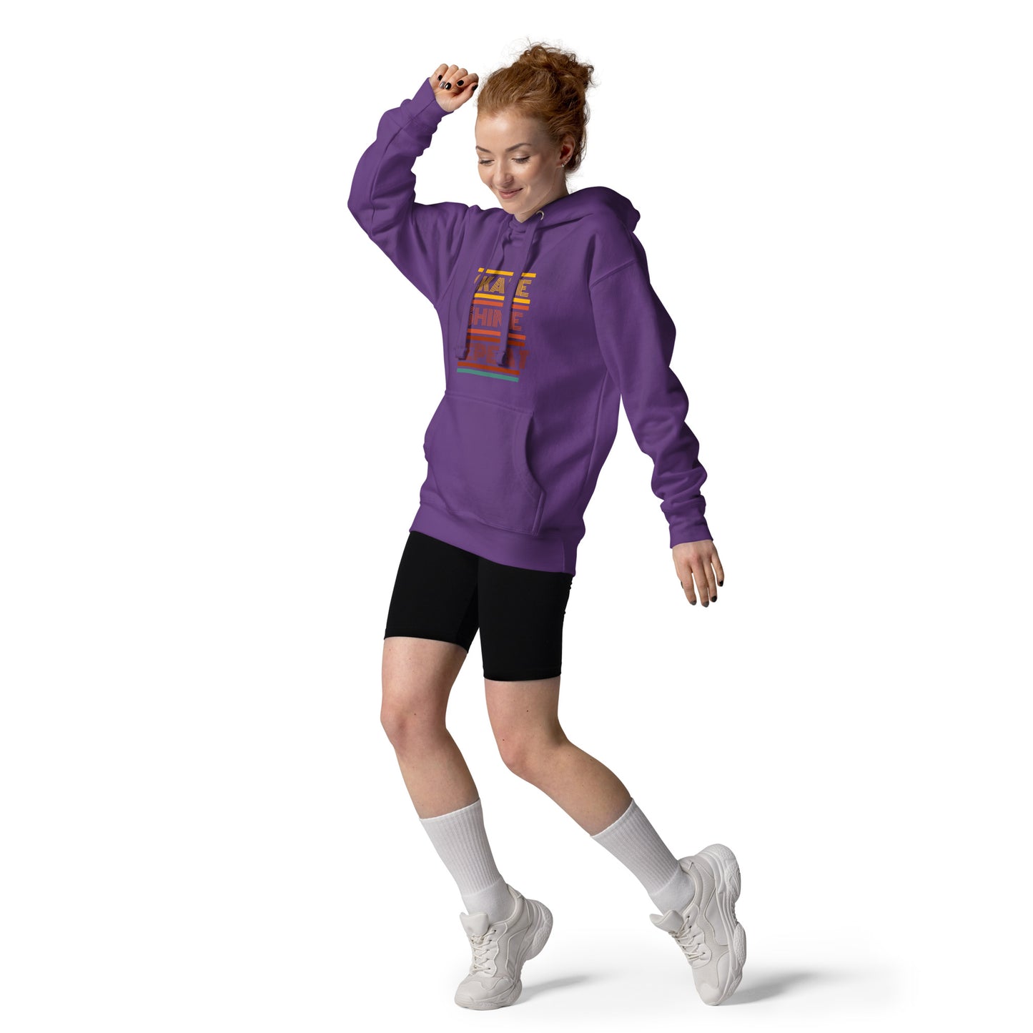 Skate Shine Repeat 'Retro' Unisex Hoodie