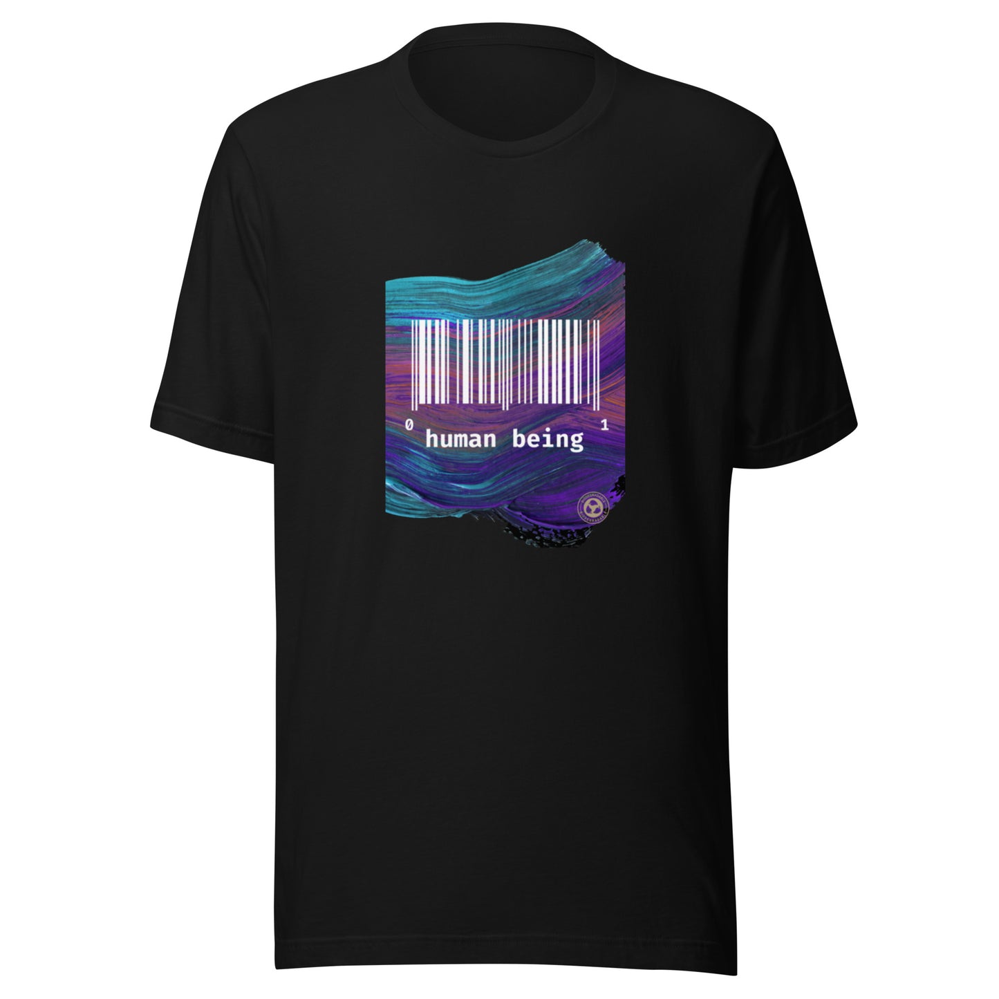 Human Being UPC Purple Stroke Unisex T-shirt