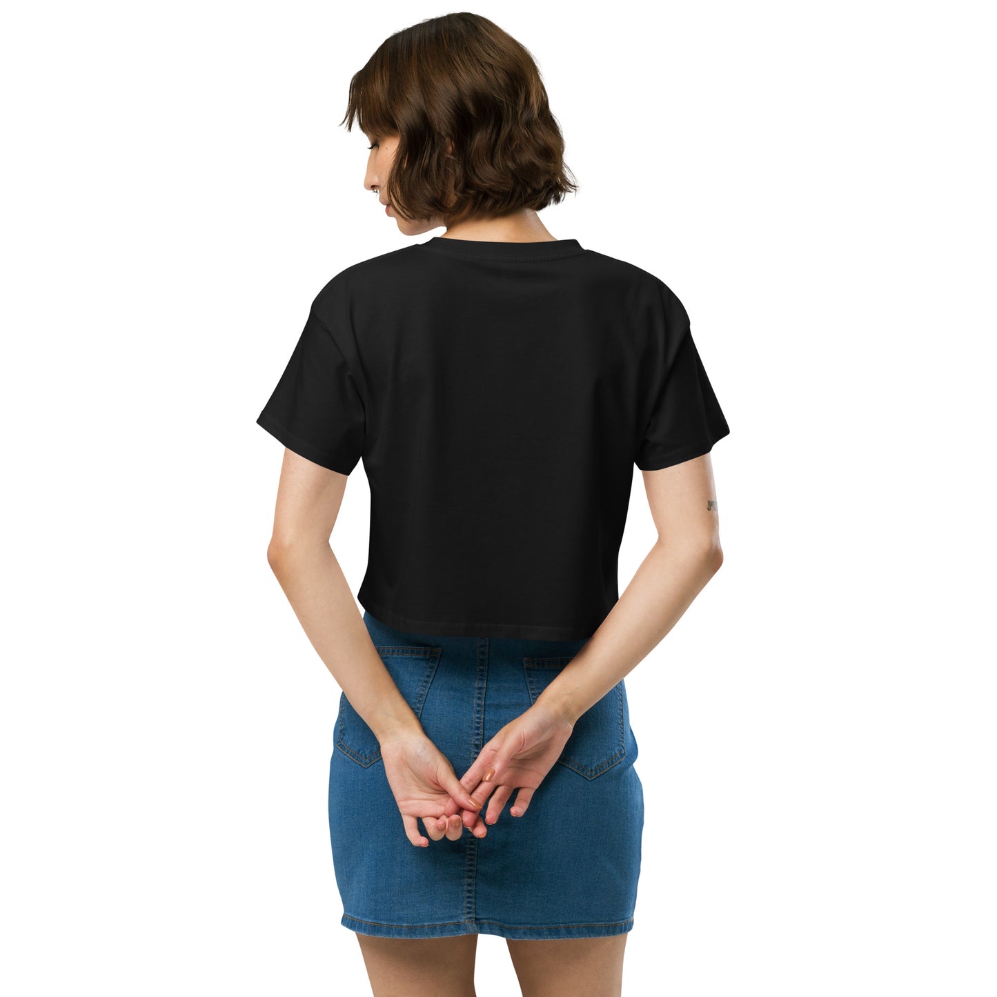 Retro Skate Shine Repeat Women's Crop Top