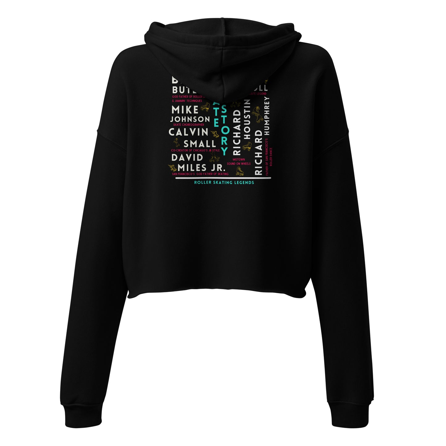 Skate Legends Crop Hoodie