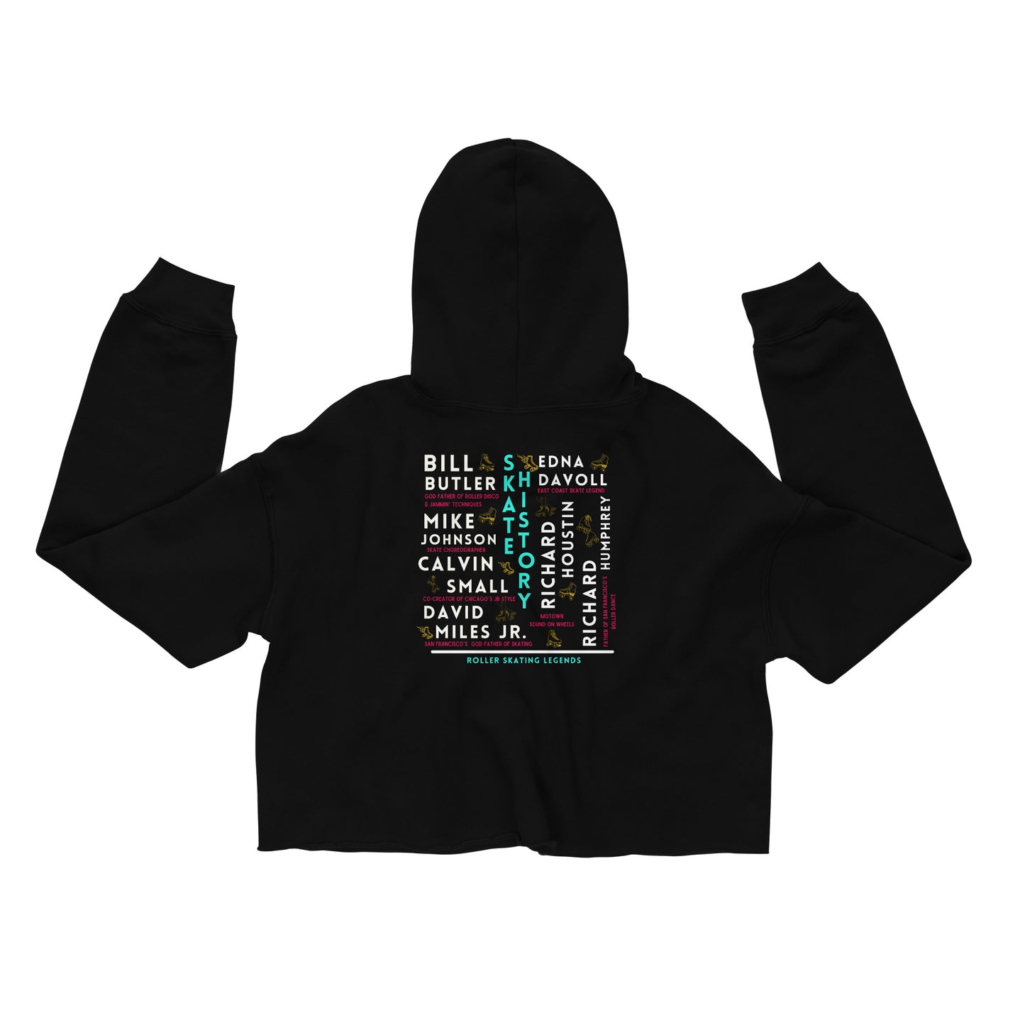 Skate Legends Crop Hoodie