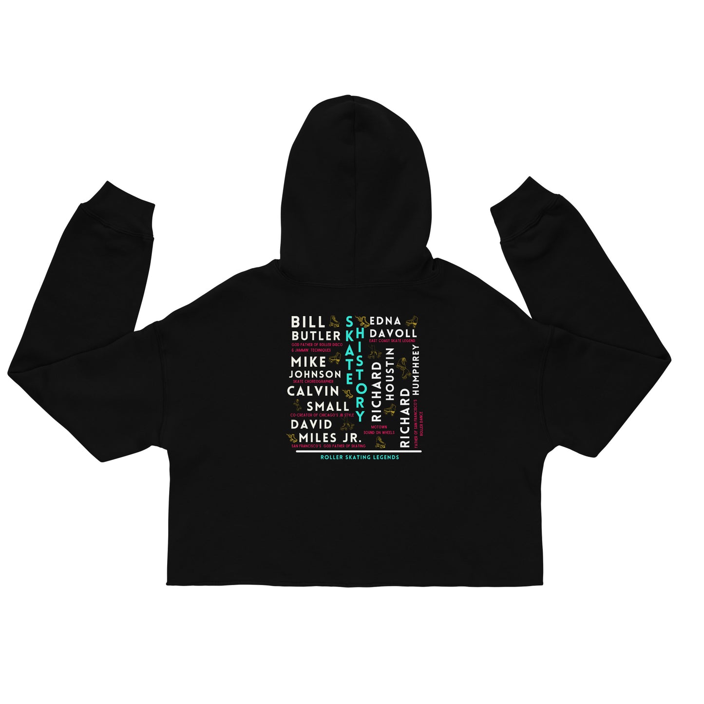 Skate Legends Crop Hoodie