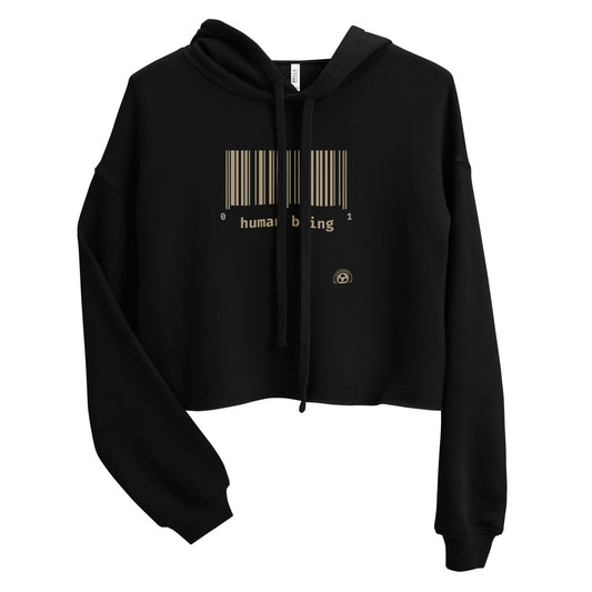 Human Being UPC Crop Hoodie