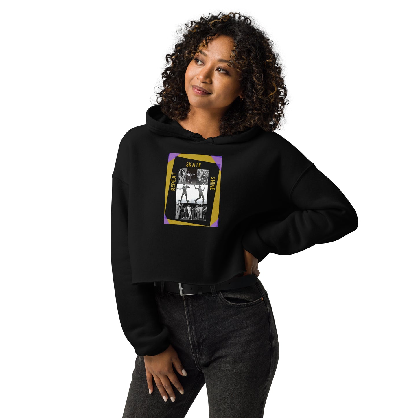 Skate Legends Crop Hoodie