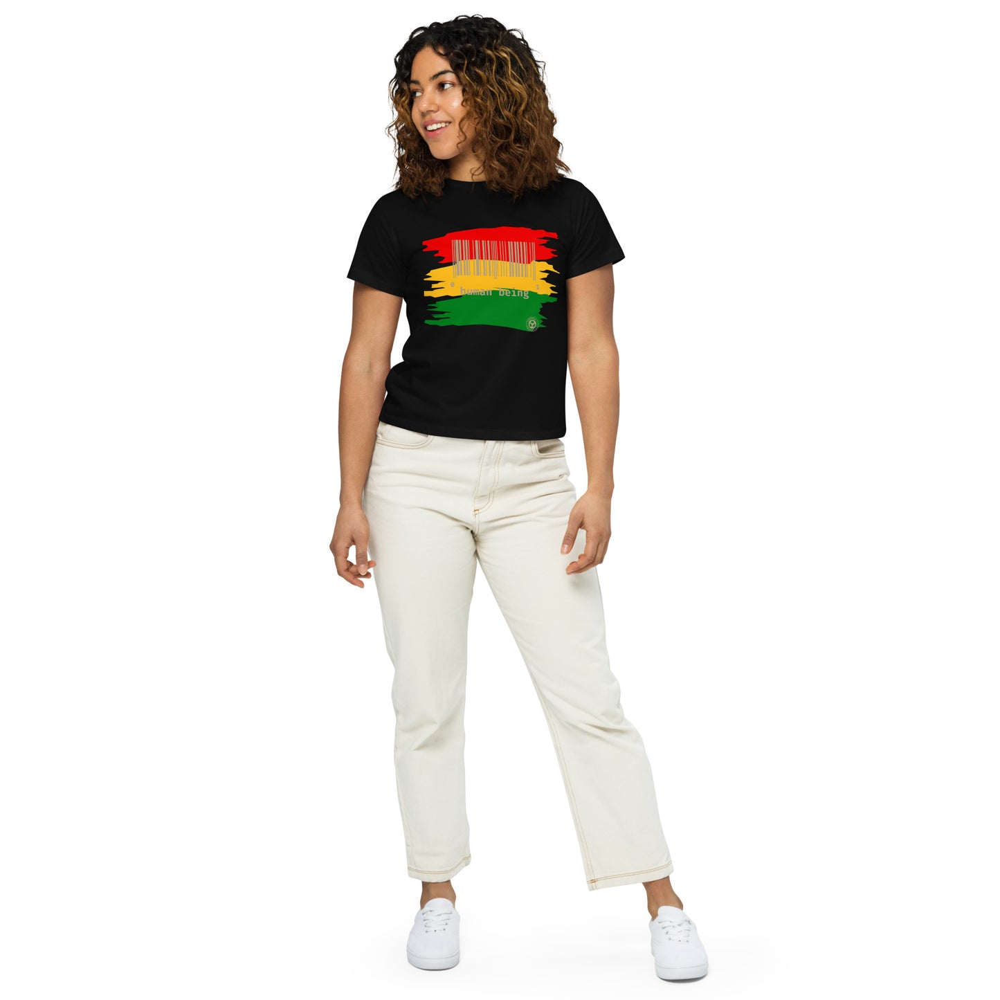 Black History Month - Special Edition Women's High Waisted Color Stripe - Gold