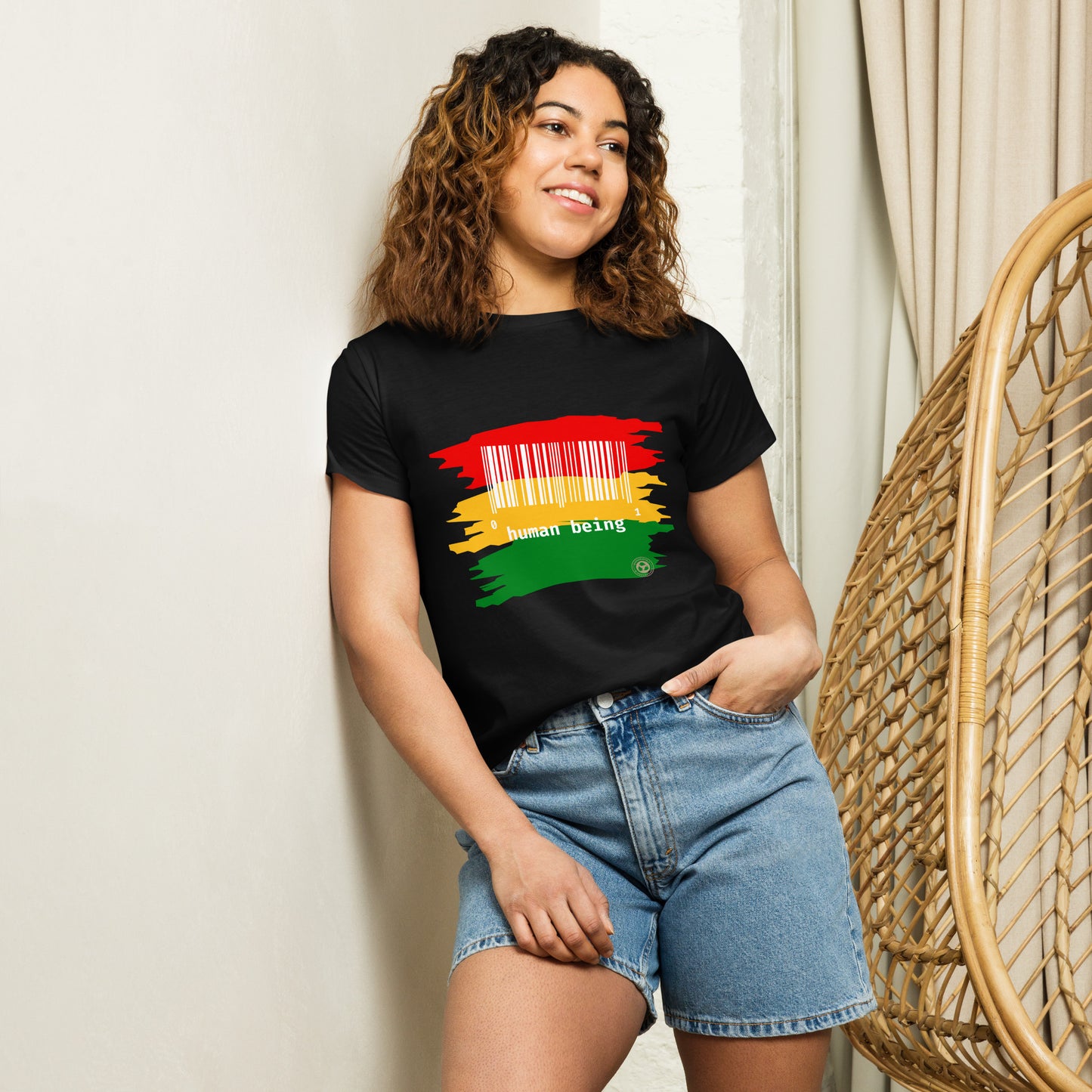 Black History Month - Special Edition Women's High Waisted UPC Color Stripe- W