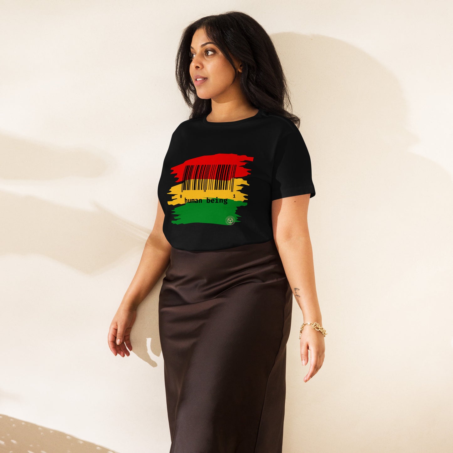 Black History Month - Special Edition Women's High Waisted Color Stripe - Blk