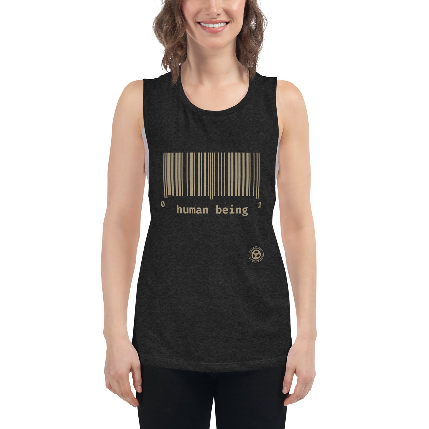 Human Being UPC Ladies’ Muscle Tank