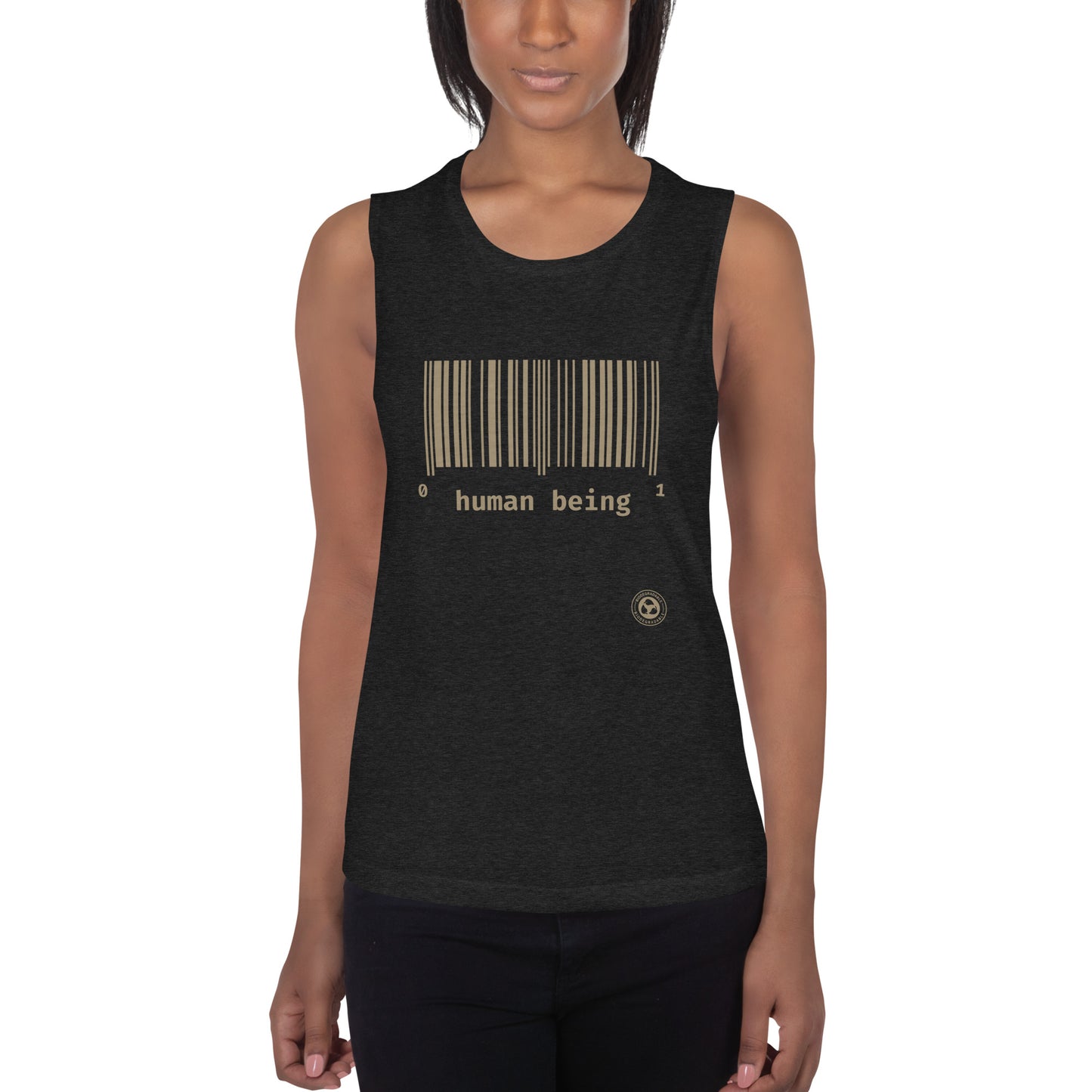 Human Being UPC Ladies’ Muscle Tank