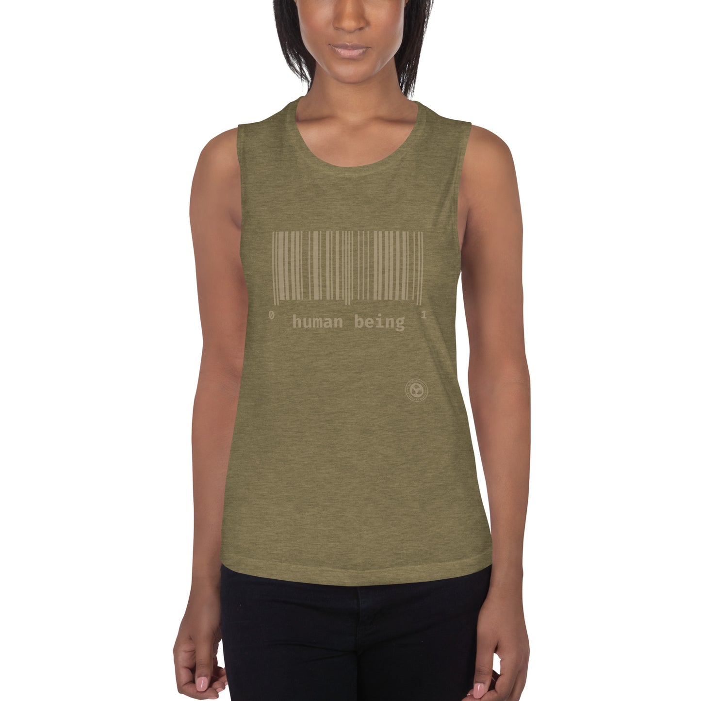 Human Being UPC Ladies’ Muscle Tank