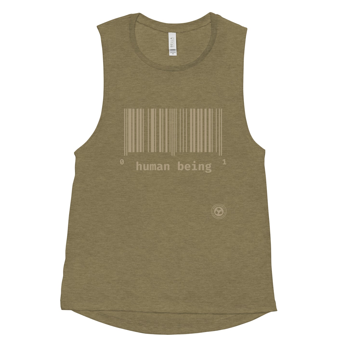 Human Being UPC Ladies’ Muscle Tank